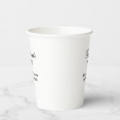 Gobelets En Papier Félicitations de remise de diplômes simples minima (Gauche)