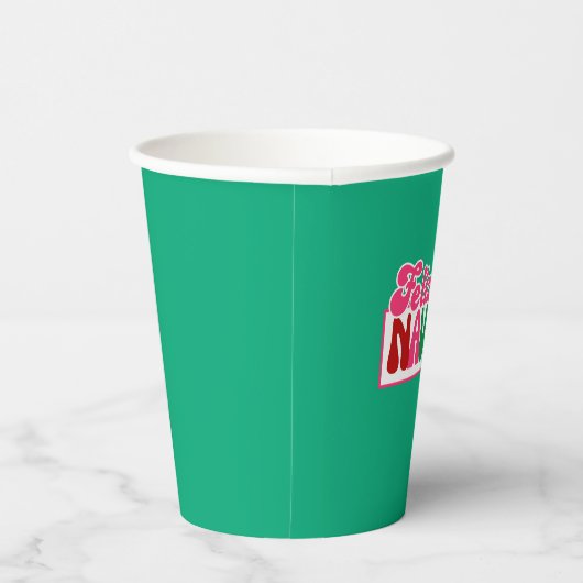 Gobelets En Papier Feliz Navidad - Bright coloré (Droite)