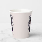 Gobelets En Papier Femme afro magique (Gauche)