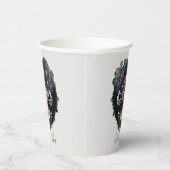 Gobelets En Papier Femme Goth Afro (Droite)