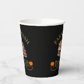 Gobelets En Papier Ferme d'eau douce citrouilles feuilles automne aut (Gauche)