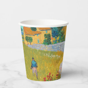 Gobelets En Papier Ferme en Provence - Vincent van Gogh