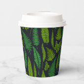 Gobelets En Papier Ferns (Verso)