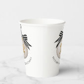 Gobelets En Papier Festif Joyeux Bauble de Noël (Droite)