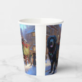 Gobelets En Papier Festin de Noël à Terre-Neuve (Gauche)