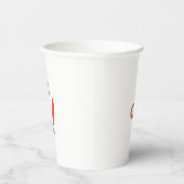 Gobelets En Papier Festive Happy Holidays Design (Droite)