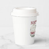 Gobelets En Papier Festive Pôle Nord chocolat chaud Noël (Droite)