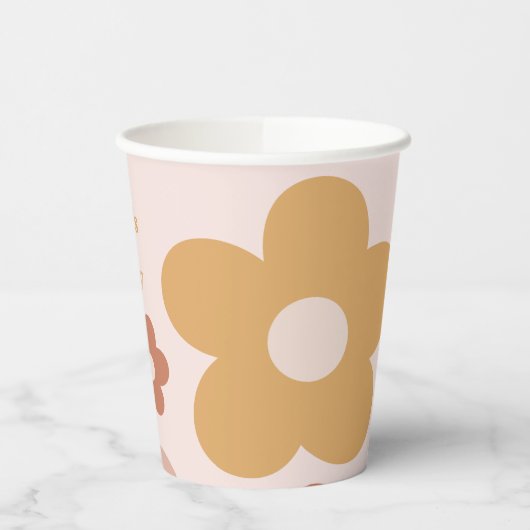 Gobelets En Papier Festivités Boho (Gauche)