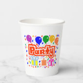 Gobelets En Papier Fête (Verso)
