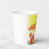 Gobelets En Papier Fête Aloha   (Droite)