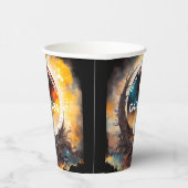 Gobelets En Papier Fête d'affichage Éclipse solaire (Droite)