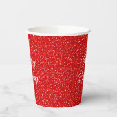 Gobelets En Papier Fête d'anniversaire Confetti sur la Parties scinti (Gauche)