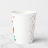 Gobelets En Papier Fête d'anniversaire de basket-ball (Gauche)