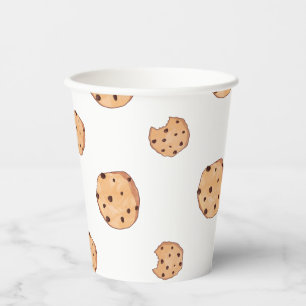 Gobelets En Papier Fête d'anniversaire de biscuits