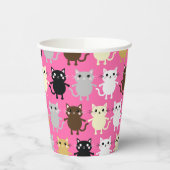 Gobelets En Papier Fête d'anniversaire de Cat Kid (Gauche)