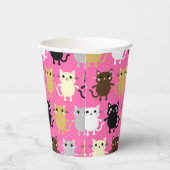 Gobelets En Papier Fête d'anniversaire de Cat Kid (Droite)
