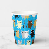 Gobelets En Papier Fête d'anniversaire de Cat Kid (Droite)
