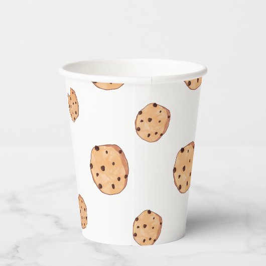 Gobelets En Papier Fête d'anniversaire de Cookie (Droite)