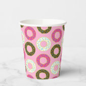 Gobelets En Papier Fête d'anniversaire de Donut (Gauche)