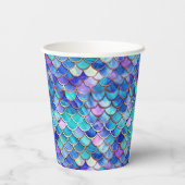 Gobelets En Papier Fête d'anniversaire de la petite fille Motif de la (Verso)