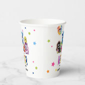 Gobelets En Papier Fête d'anniversaire de notre petit monstre (Droite)