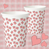 Gobelets En Papier Fête d'anniversaire des papillons