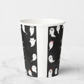 Gobelets En Papier Fête d'anniversaire d'Halloween mignonne fantômes (Droite)