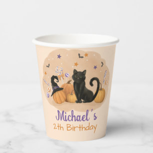 Gobelets En Papier Fête d'anniversaire Halloween 