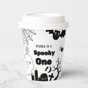 Gobelets En Papier Fête d'anniversaire Halloween épouvantable premier