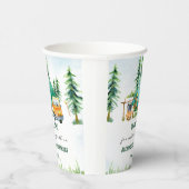 Gobelets En Papier Fête d'anniversaire rustique de Camping Mountain (Droite)