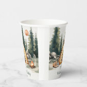 Gobelets En Papier Fête d'anniversaire rustique de Camping Mountain (Droite)
