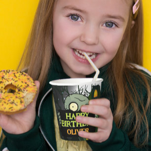 Gobelets En Papier Fête d'anniversaire Zombie Funny Halloween