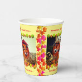 Gobelets En Papier Fête d'automne (Droite)