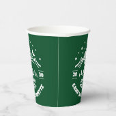 Gobelets En Papier Fête de Bachelorette Camping Vert (Droite)