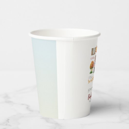 Gobelets En Papier Fête de Bachelorette Rustique Automne Ambiance Aut (Droite)