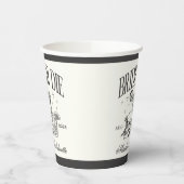 Gobelets En Papier Fête De Cocktail De Mariée Ou De Mort Sur Mesure (Gauche)