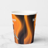 Gobelets En Papier Fête de cocktail d'Halloween sinistre (Droite)