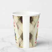 Gobelets En Papier Fête de fiançailles aux fruits frais rustiques dir (Droite)