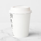 Gobelets En Papier Fête de Fiançailles de Rivage Moderne Cocktail Par (Gauche)