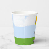 Gobelets En Papier Fête de golf créative (Droite)