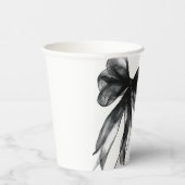 Gobelets En Papier Fête de graduation de Black Bow moderne (Droite)