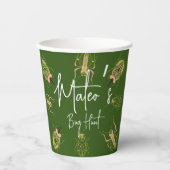 Gobelets En Papier Fête de la chasse aux insectes d'anniversaire de l (Recto)