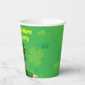 Gobelets En Papier Fête de la marmotte de St. Patrick (Gauche)