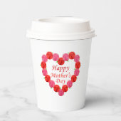 Gobelets En Papier fête de la mère tasse de papier (Verso)