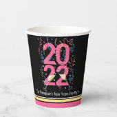 Gobelets En Papier Fête de la Saint-Sylvestre 2022  (Recto)