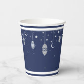 Gobelets En Papier Fête de l'Aïd (Verso)