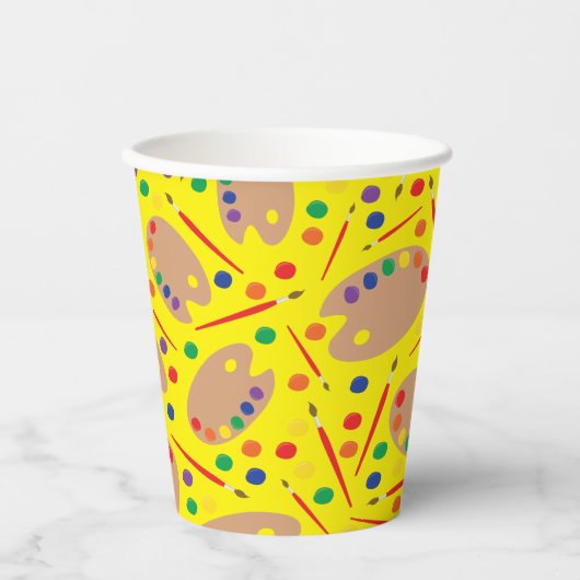 Gobelets En Papier Fête de l'Art (Recto)