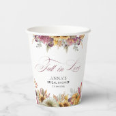 Gobelets En Papier Fête de mariage : Tombez amoureux (Verso)