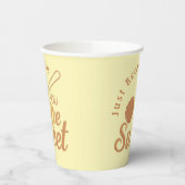 Gobelets En Papier Fête De Miel Privilégier Avec Charme Rustique (Gauche)