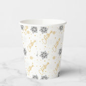 Gobelets En Papier Fête de Noël (Gauche)